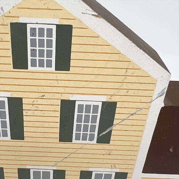 Vintage 1993 The Cat's Meow Davolls General Store Wooden Shelf Sitter - Picture 5 of 8